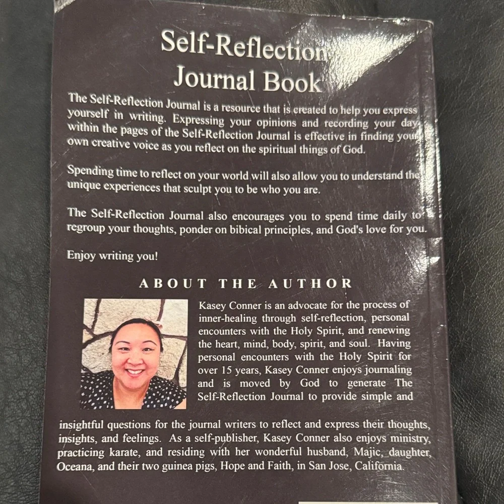 Self-Reflection Journal Book AND Blank Lined Notebook. “Good & Evil” LOL